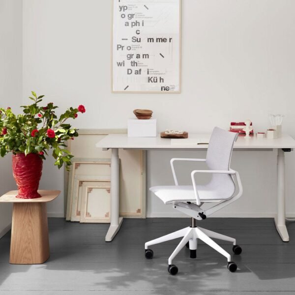 Physix Swivel Armchair Black Pearl Deep Black Frame