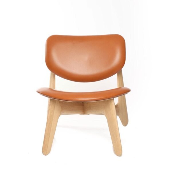 Slab Lounge Chair Cognac