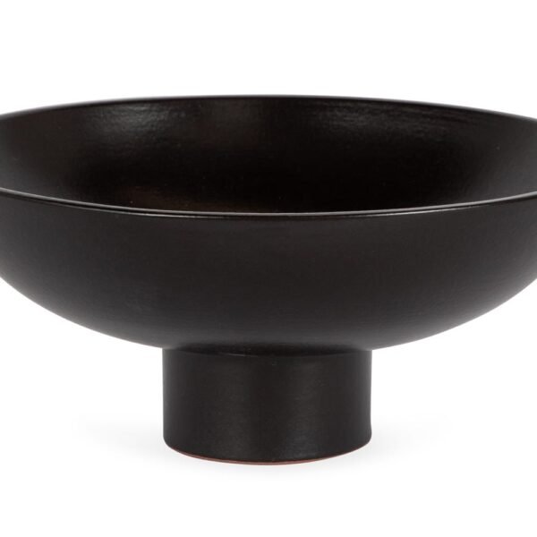 Terracotta Fruit Bowl Black Small