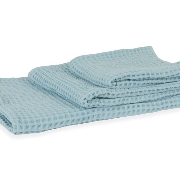 Waffle Towels Sea Blue
